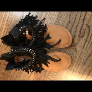 Fringe Sandals